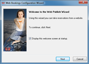 Web Booking Wizard