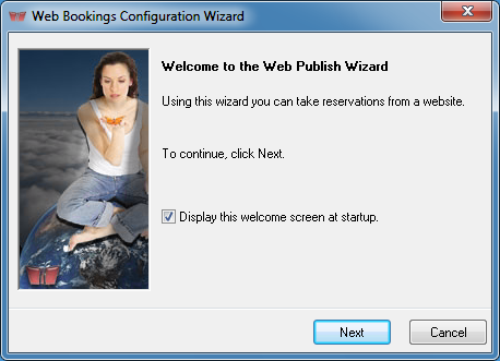 Web Booking Wizard